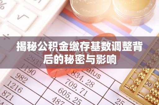 昭觉揭秘公积金缴存基数调整背后的秘密与影响